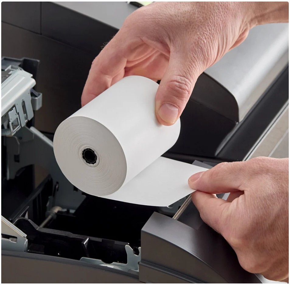 Thermal cash register pos paper roll