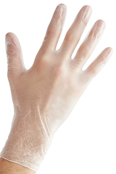 Vinyl gloves