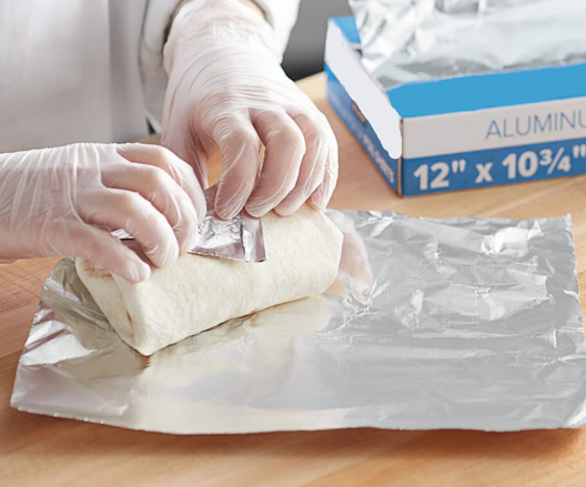 Interfolded Pop Up Foil Sheets