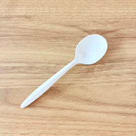 Medium soup-spoon  White