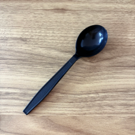 Heavy Soup-spoon Black